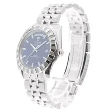 Tudor Classic Date Day 23010 Navy Dial Automatic Watch_952766 3