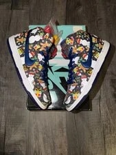 Size 8 - Concepts X Nike SB Dunk Pro 2017 High Ugly Christmas Sweater 3