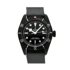 Tudor — Tudor Black Bay Pro Steel Automatic 39mm Black Dial Fabric Strap 79470 — Watch — resale