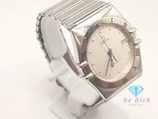 Omega Constellation Date ’S 1448.431 Silver SS Bracelet Logo Analog 3