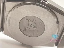 Omega Constellation Date ’S 1448.431 Silver SS Bracelet Logo Analog 4