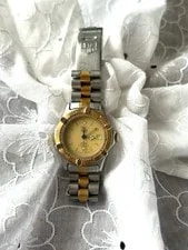 [Good]TAG Heuer Professional 2000 964.008 Gold Quartz Japan 3