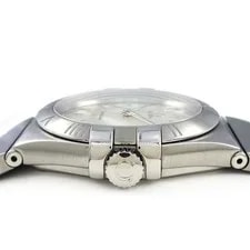 Omega Constellation 123.10.35.6002.001 Sunray Silver Dial SS Quartz 2