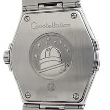 Omega Constellation 123.10.35.6002.001 Sunray Silver Dial SS Quartz 4