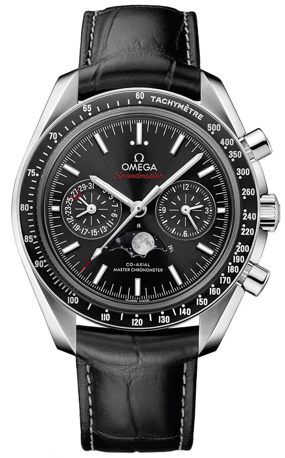 Omega Speedmaster Two Counters MoonPhase Stainless Steel & Ceramic 4