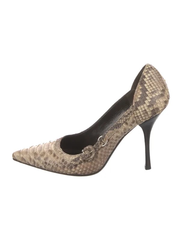 Burberry — Animal Print — Designer Shoe — resale