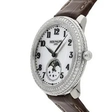 Patek Philippe Complications Moonphases Auto 33mm MOP Diamond 4968G-010 2