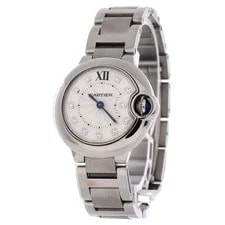Cartier Ballon Bleu de Quartz Stainless Steel With Diamond Markers 2