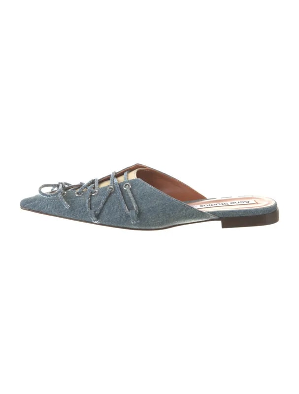 Acne Studios — Mules — Designer Shoe — resale