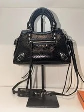 Balenciaga — Balenciaga Neo Classic City Zip Closure Embossed Small — Handbag — resale