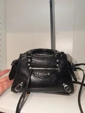 Balenciaga Neo Classic City Zip Closure Embossed Small 2