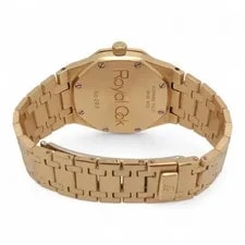 Audemars Piguet Royal Oak 36mm Yellow Gold Rubies Diamond Dial 14813BA 4