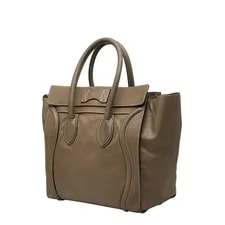 Celine Luggage Shopper Greige Auth 2