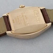 Cartier Diamond Bezel WA501006 30mm 18K Pink Gold Silver #SU1168 4