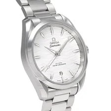 Omega Seamaster 220.10.38.20.02.003 Automatic Winding 38mm Opaline Silver 2