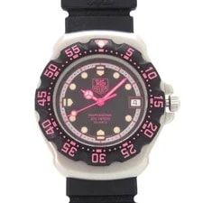 TAG Heuer — TAG Heuer Formula 1 WA1217 SS Rubber Black Pink Black Dial Quartz 1922 — Watch — resale