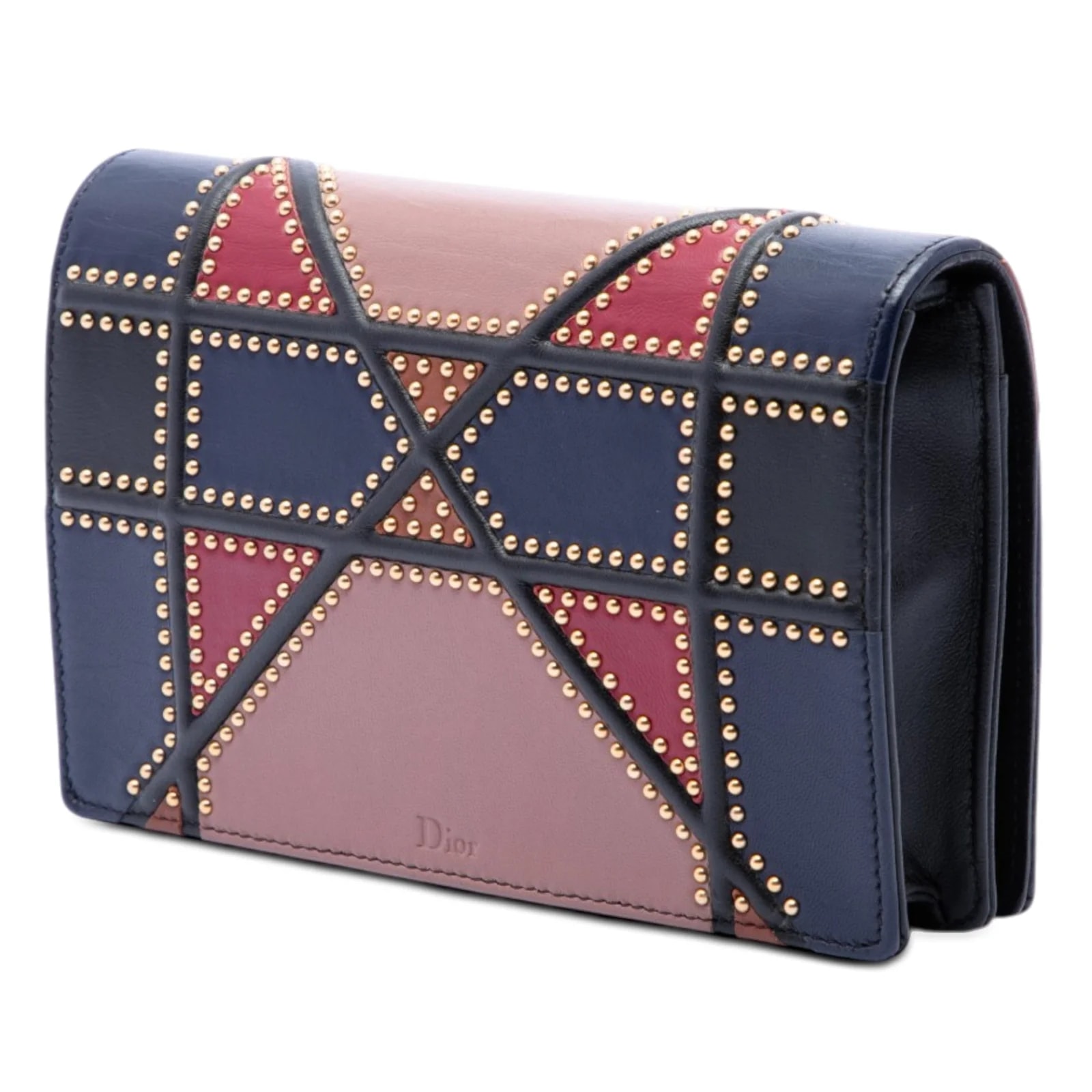 Small Multicolore Studded Diorama Flap 2