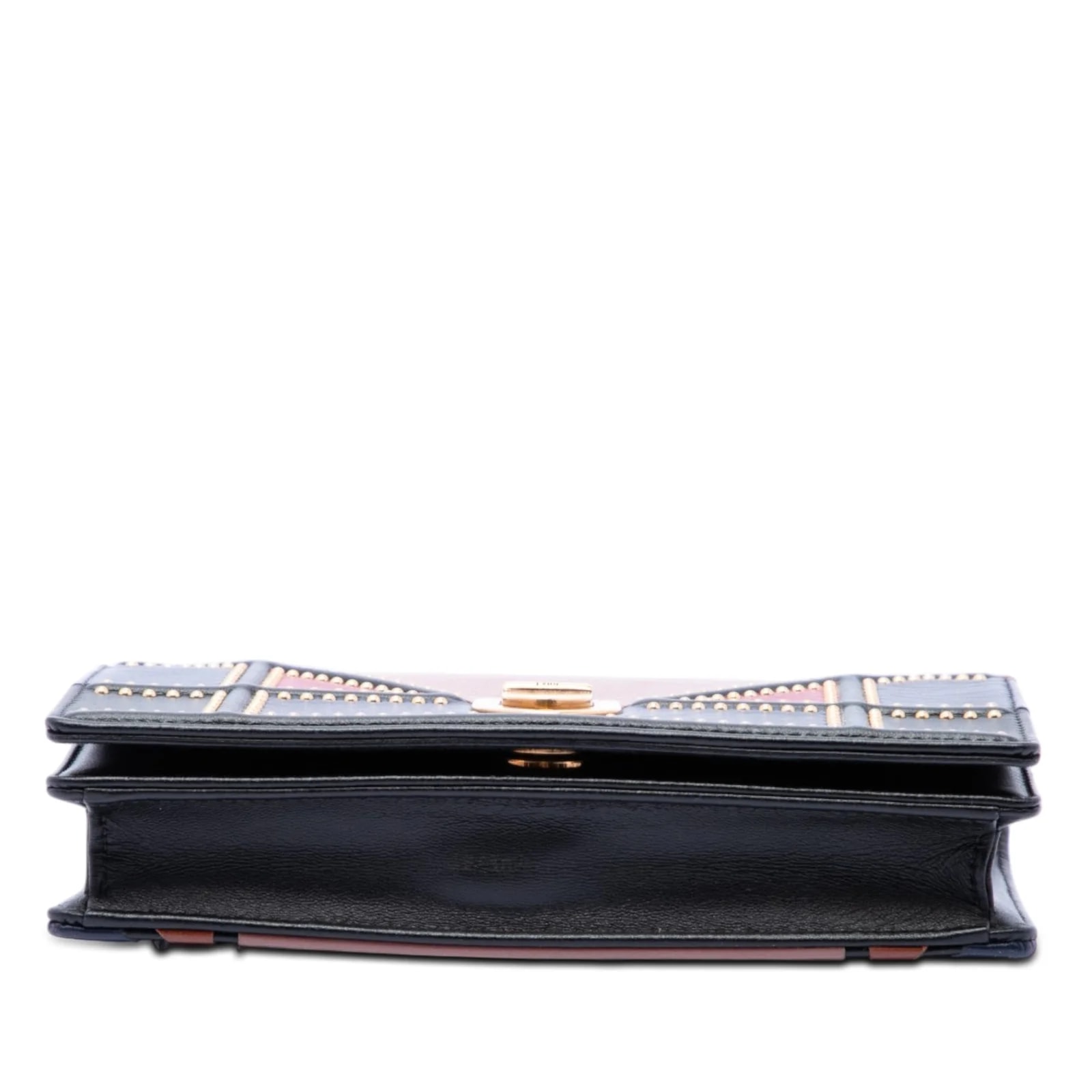 Small Multicolore Studded Diorama Flap 3