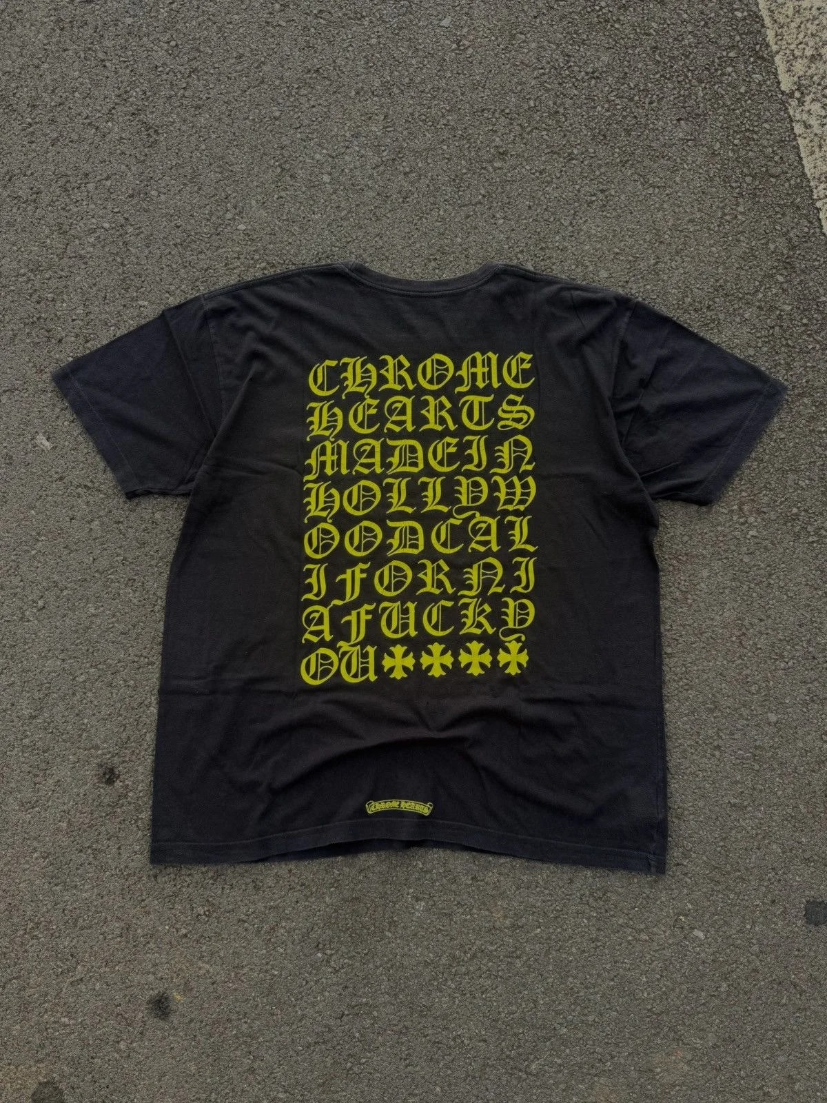 Chrome Hearts — Hearts Made in Hollywood T-Shirt — streetwear — resale