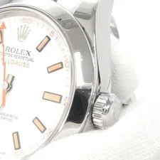 Rolex Milgauss 116400 Stainless Steel 40mm White Dial Automatic #TZW106 4