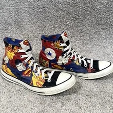 Converse Chuck Taylor All Star X DC Comics Superman Hi Top M9 W11 2