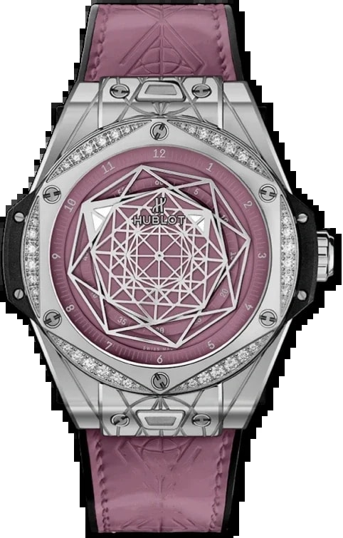 Worldofluxuryus — Hublot Big Bang Stainless Steel & Diamonds Lady's — Watch — resale