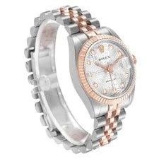 Rolex Datejust Midsize 31 Steel Rose Gold Diamond 178271 3