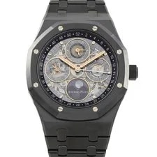 Audemars Piguet — Audemars Piguet Royal Oak Perpetual Calendar Openworked Ceramic 26585CE — Watch — resale