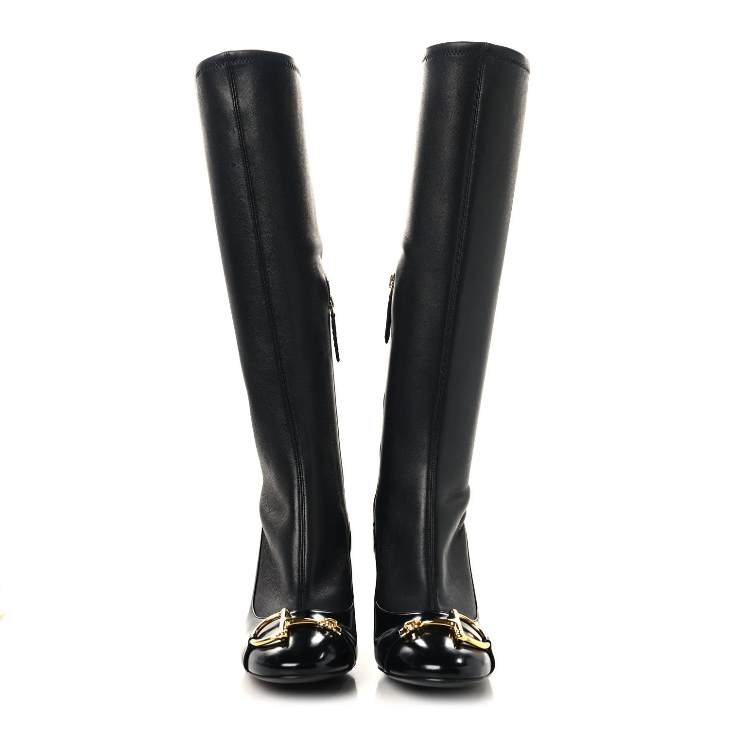 Stretch Brixton Horsebit Knee High 39.5 2