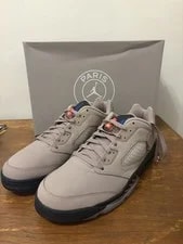 Air Jordan — Size 12 - Paris Saint-Germain X Air Jordan 5 Retro Low Paname — Sneaker — resale