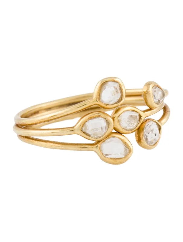 Pippa Small — 18K Quartz Open Shank — Jewelry — resale