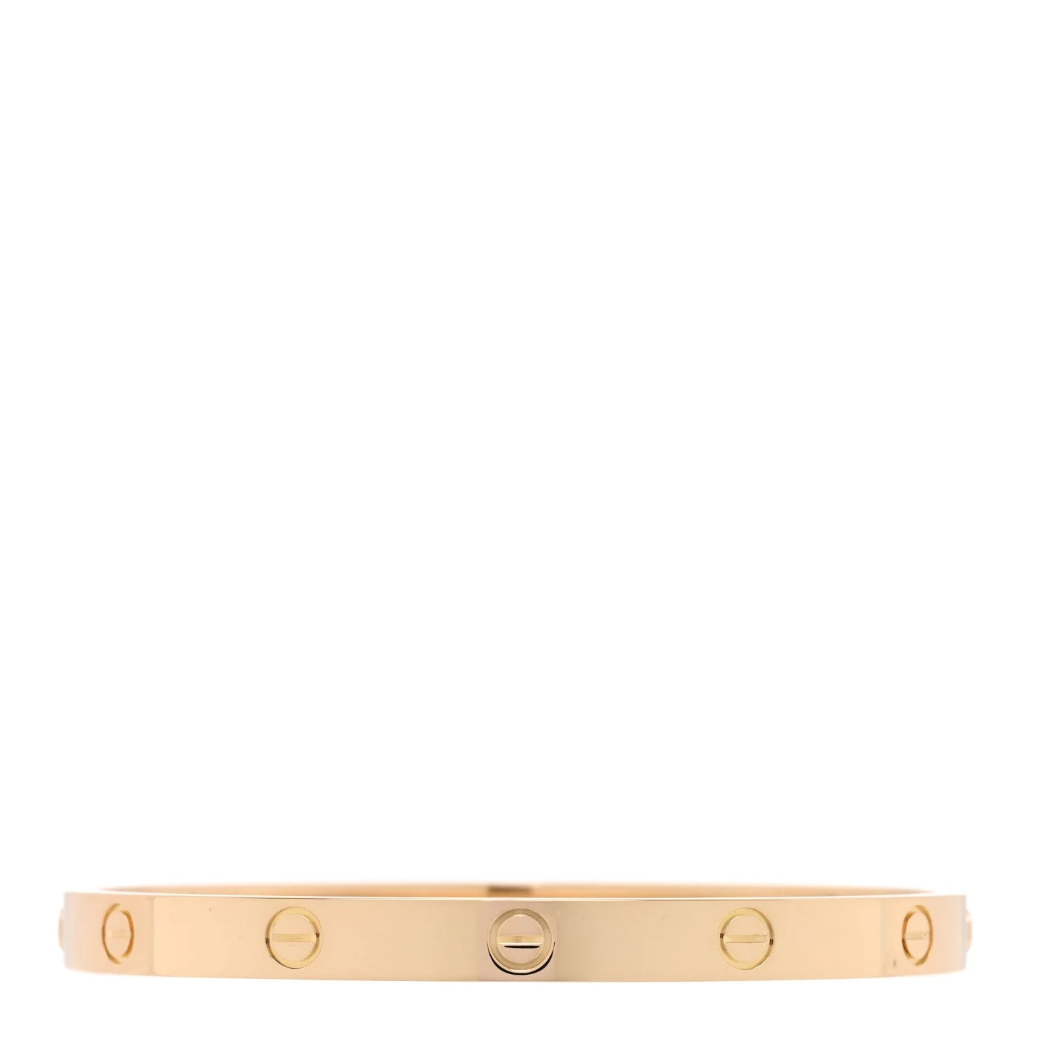 18K Yellow Gold Love Bracelet 19 2