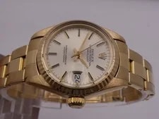 Rolex Lady Datejust 6917 & Polished 18KT Full Gold Sigma Dial With BOX 3