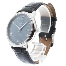 Omega de Ville Prestige 424.10.27.60.53.001 Navy Dial Quartz Watch_977314 2