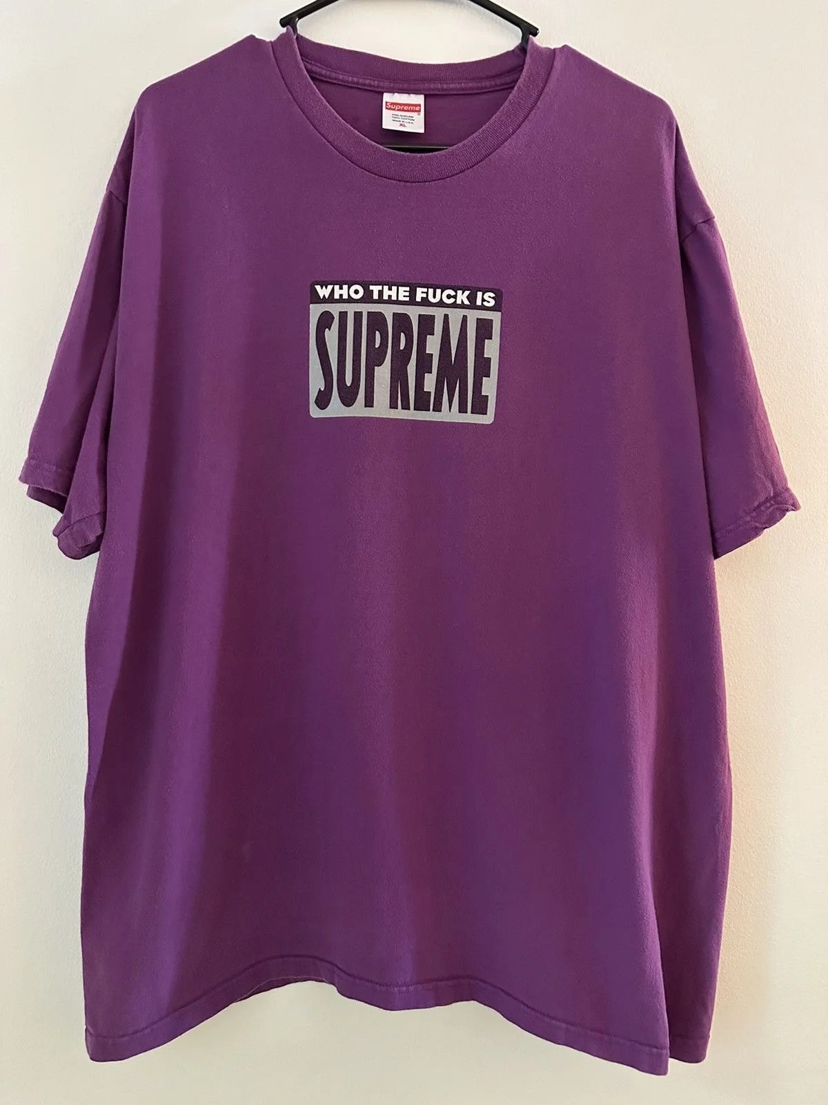Supreme Who the Fuck Tee 2