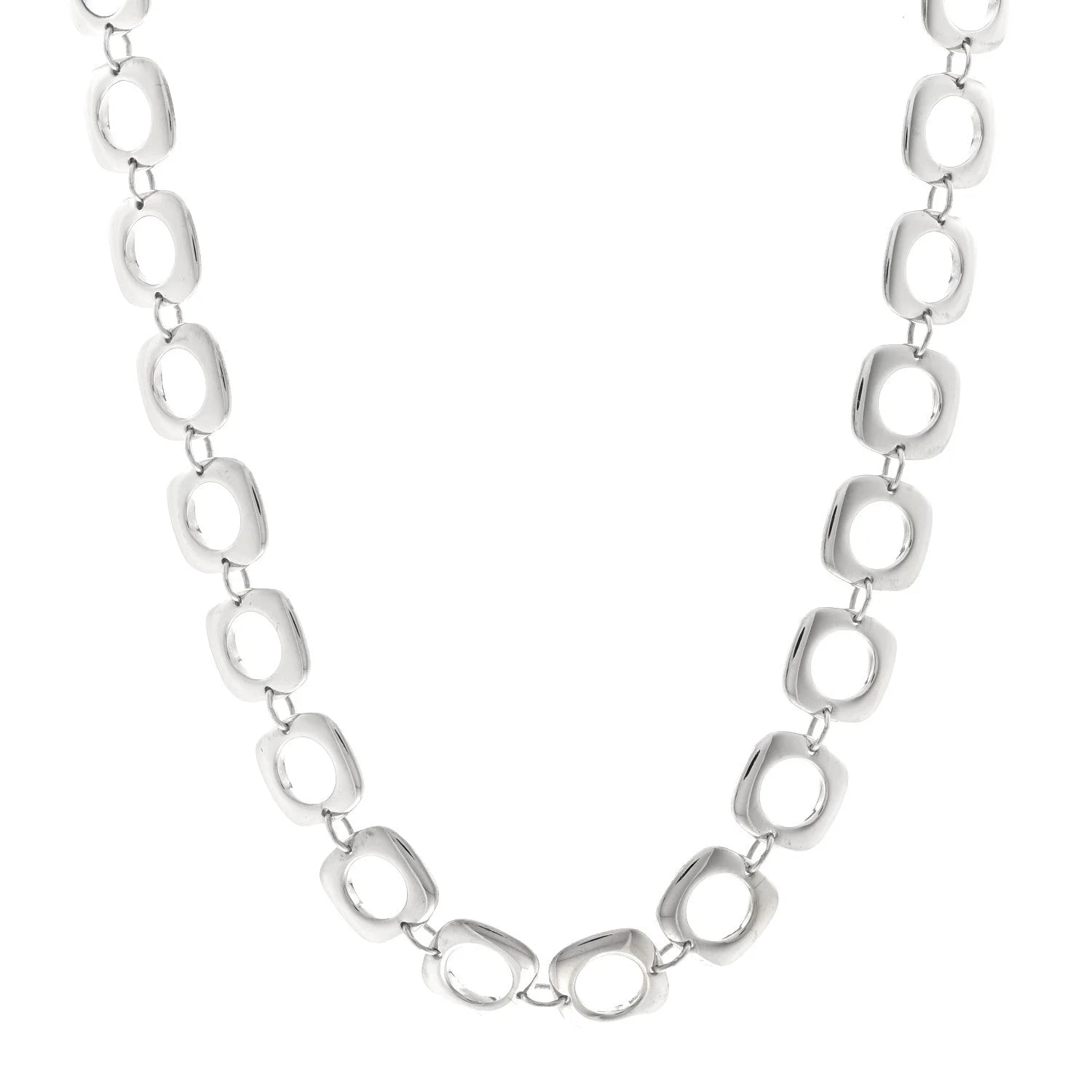 Tiffany & Co. — Cushion Square Link Choker — Jewelry — resale