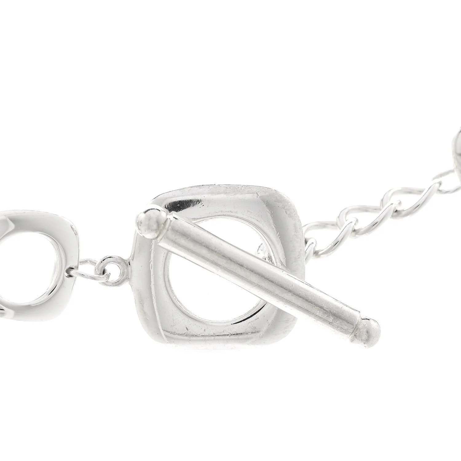 Cushion Square Link Choker 4