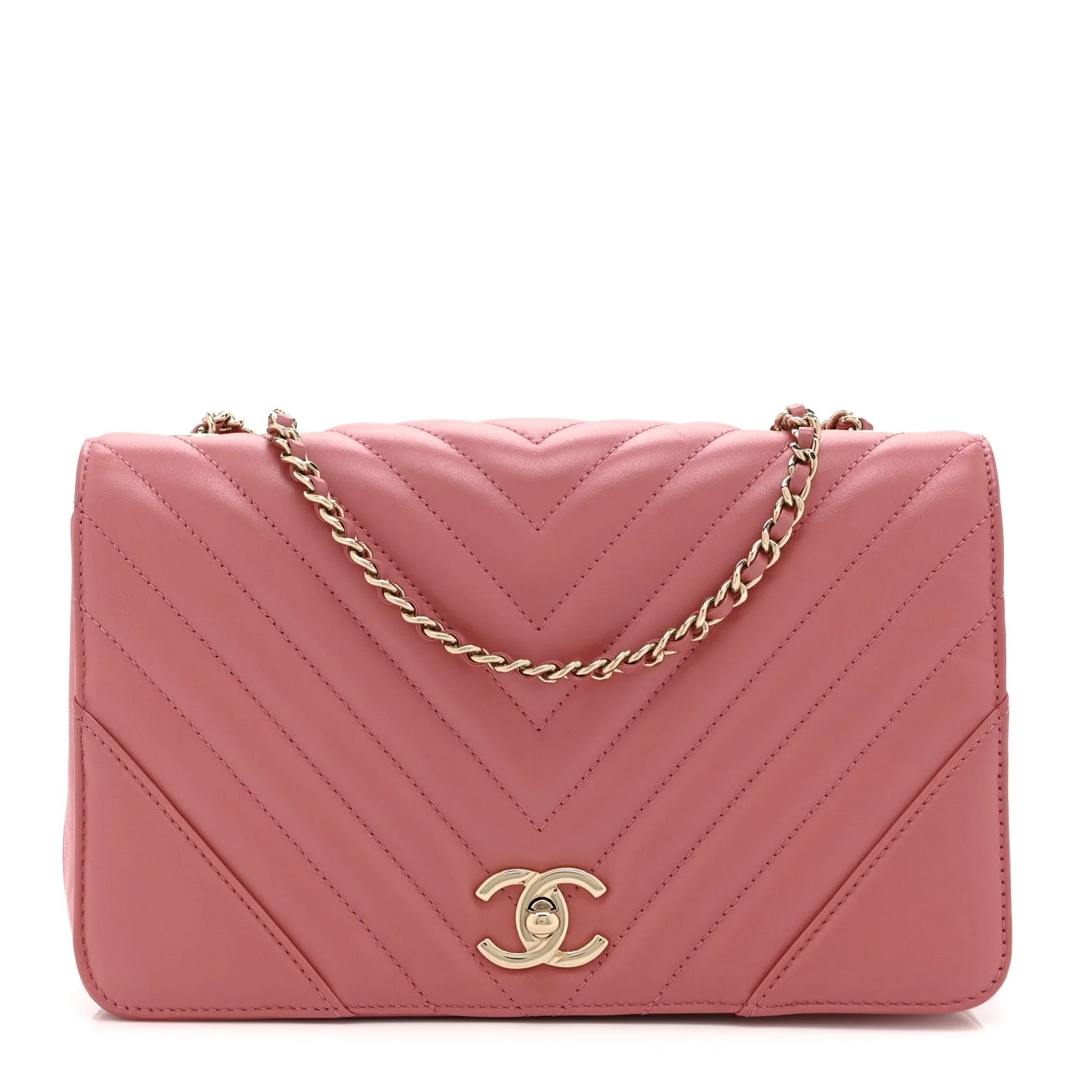 Chanel — Chevron Small Statement Flap — Handbag — resale