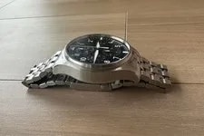 IWC Pilot Chronograph IW377704 Black Silver Stainless Steel 4