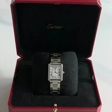 2020 Cartier Tank Solo W5200013 Quartz Box Papers 24mm X 31mm 2