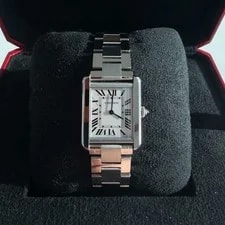 2020 Cartier Tank Solo W5200013 Quartz Box Papers 24mm X 31mm 3