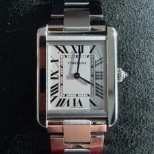 2020 Cartier Tank Solo W5200013 Quartz Box Papers 24mm X 31mm 4