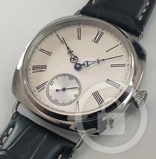 Case — Limited Edition Dress Watch 46mm Round Cushion Case Wide Lugs From Japan — Watch — resale