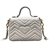 Gucci Chevron Mini GG Marmont Top Handle (ws062826a9r) 3