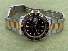 Rolex — 1986 Rolex GMT-Master 18K Gold Stainless Steel Black Dial 40mm 16753 — Watch — resale
