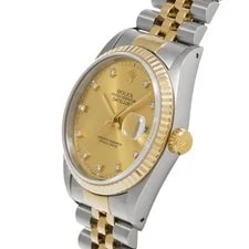 Rolex Datejust 36 16233G Champagne/diamond 735717 2