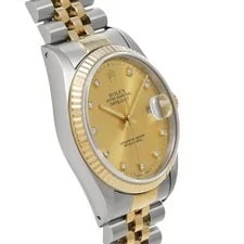Rolex Datejust 36 16233G Champagne/diamond 735717 3