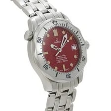 Omega Seamaster 2552.61 34.8mm Stainless Steel Red #WW7193 3