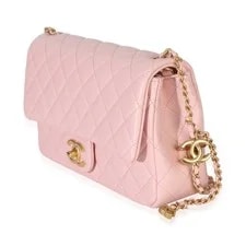 Chanel Quilted CC Crush Small Triple Chain Flap 2