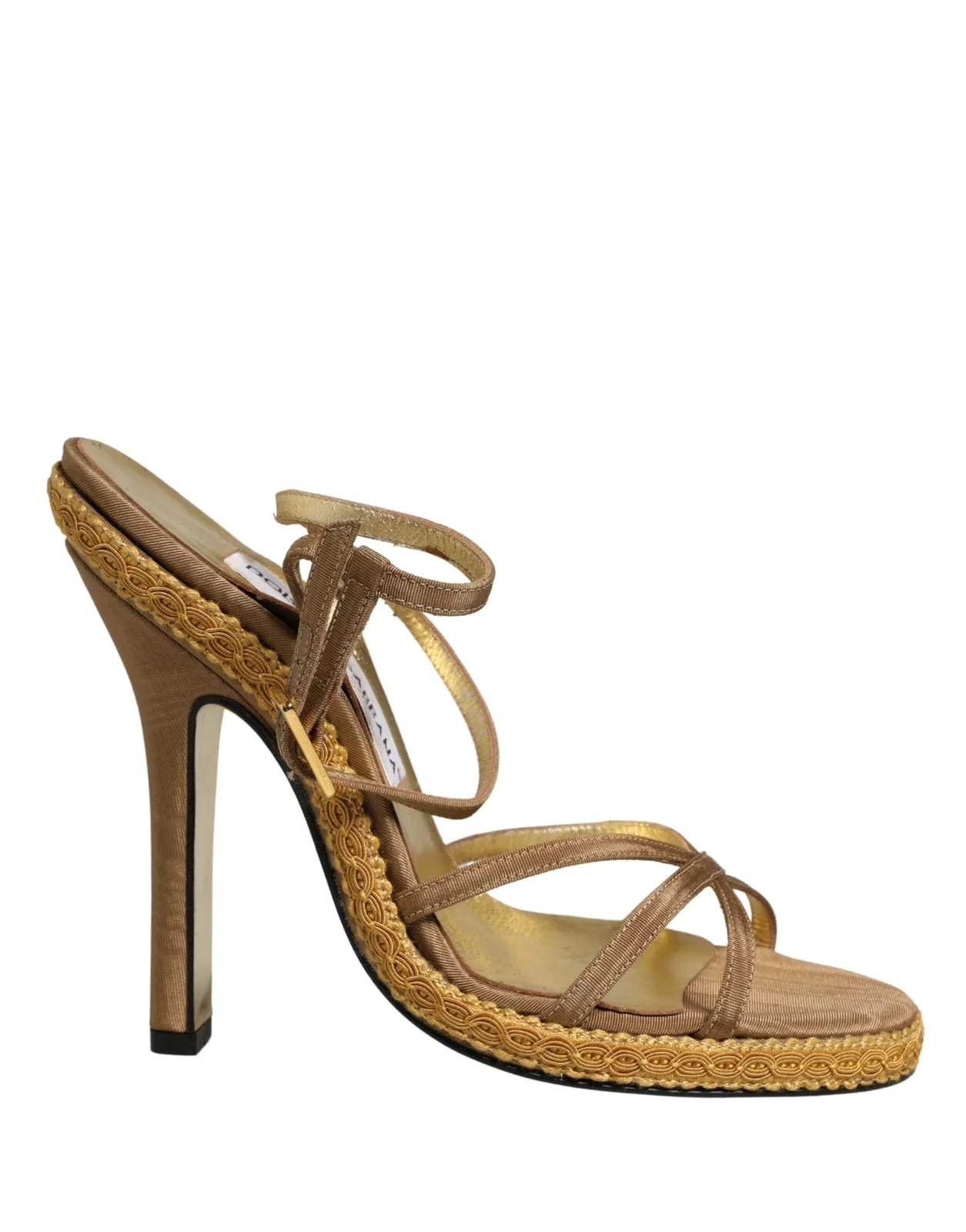 Dolce & Gabbana Braided Ankle Strap 2